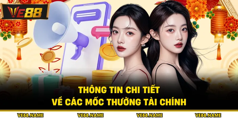 Thông tin chi tiết về các mốc thưởng tài chính